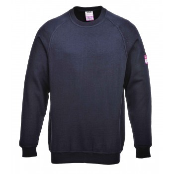 Flame Resistant AntiStatic Long Sleeve Sweatshirt Flame Resistant AntiStatic Long Sleeve Sweatshirt